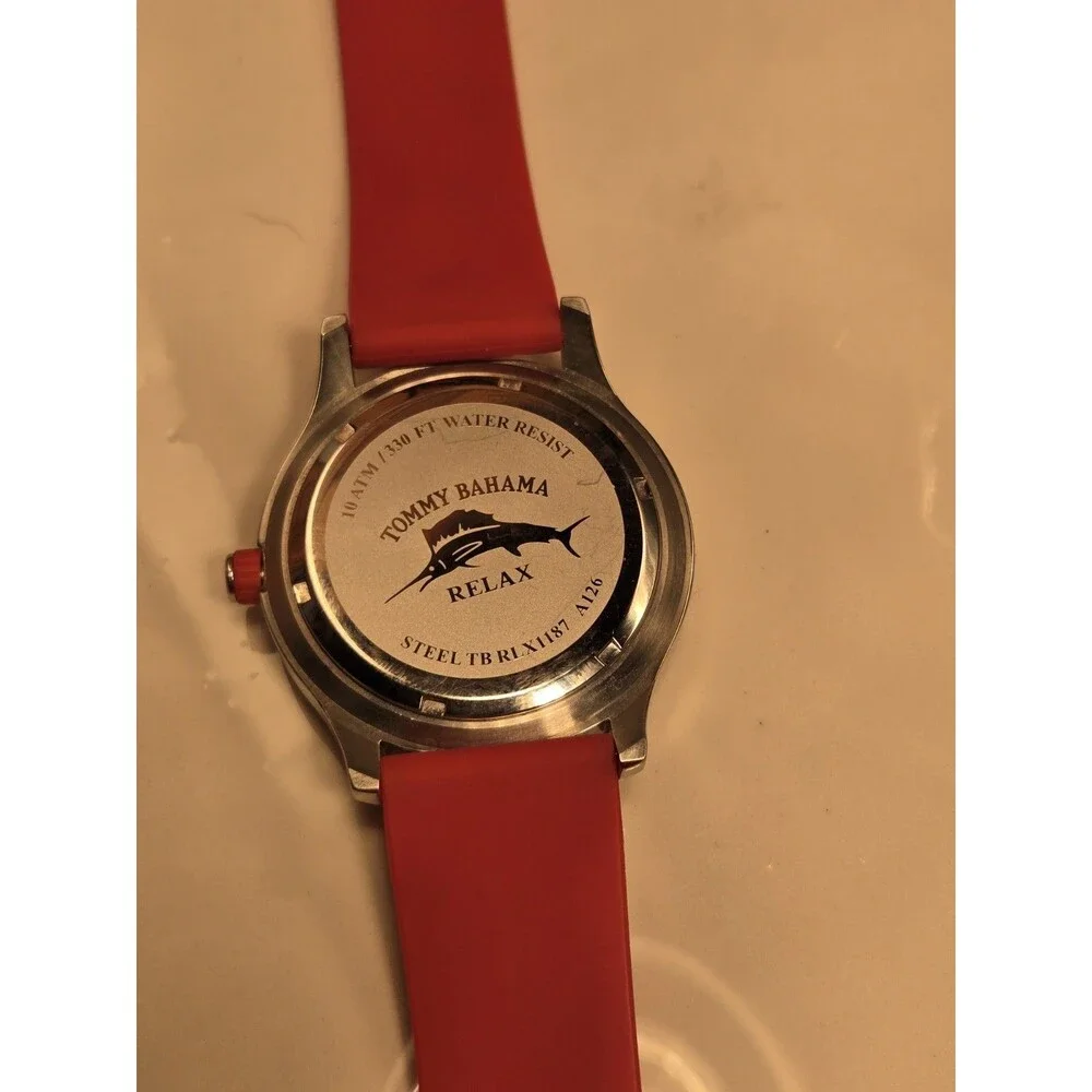 TOMMY BAHAMA RELAX TB RLX1187  DIVER WATCH 330. New With Box + Papers